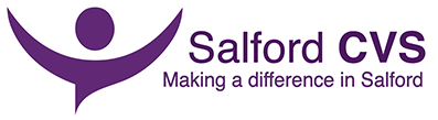 Salford CVS Making a difference in Salford logo